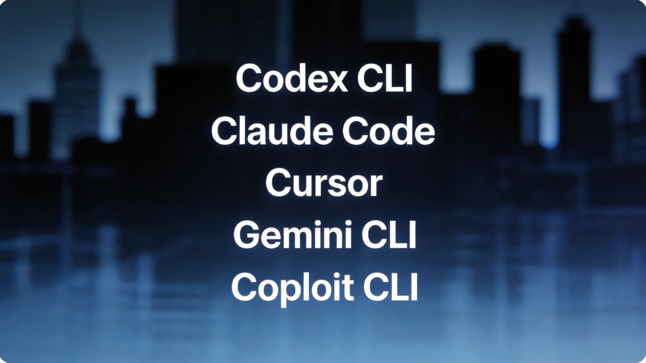 2026AI 编码工具全面对比：Codex CLI、Claude Code、Cursor、Gemini CLI、Copilot CLI - 原立方